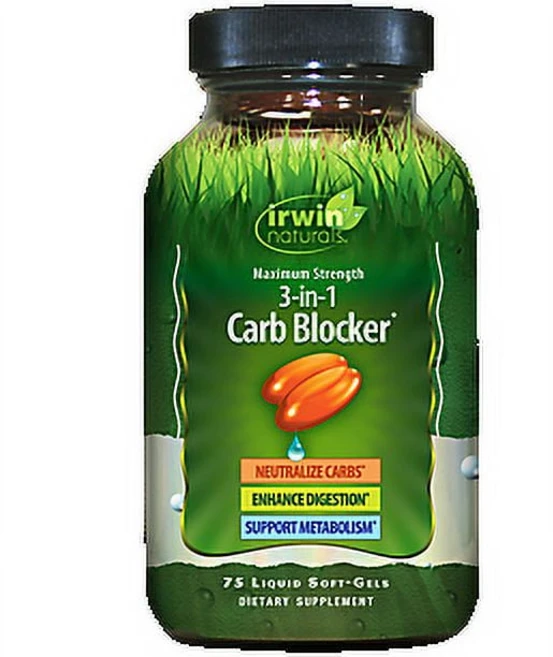 어원 네츄럴 3-in-1 carb Bloker 탄수화물 차단 다이어트 보조제 75정, 1개 - 쿠팡