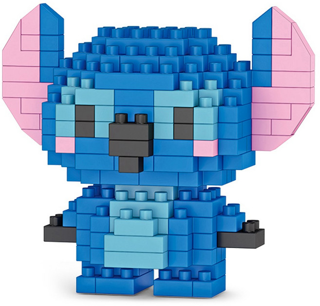 [알꿀밤-나노블럭-D애니] B미니 스티치, 1개