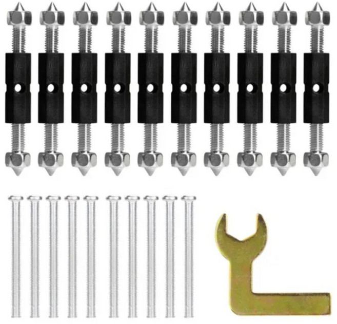 광휘몰 수리 벽 고정 나사 스위치 콘센트 볼트 키트 지지대 전원 고정핀 메탈 마운트 전기 벽고정, 벽 콘센트 수리 볼트 L