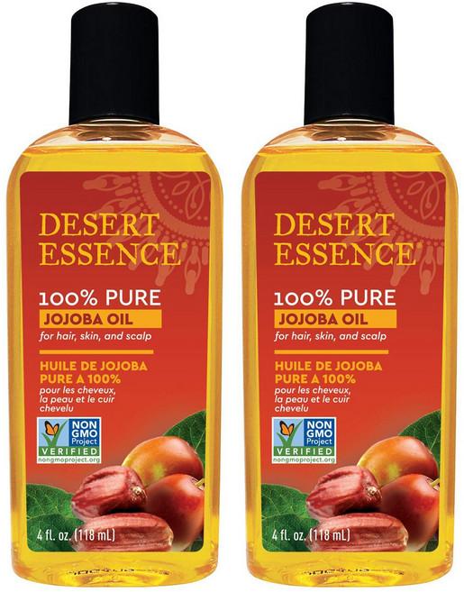 데저트에센스 퓨어 호호바오일, 118ml, 2개