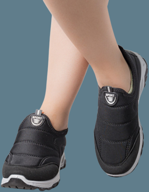 남자 여자 커플 패딩 털 신발 겨울 겨울용 끈없는 방한 털달린 슬립온