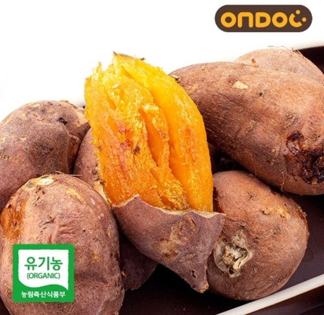 무안 유기농 꿀 고구마 3kg (왕), 없음