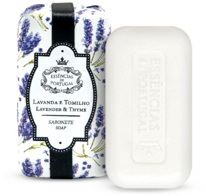 포르투갈 천연수제 내츄라 라벤다앤타임 비누, 150g, 2개입