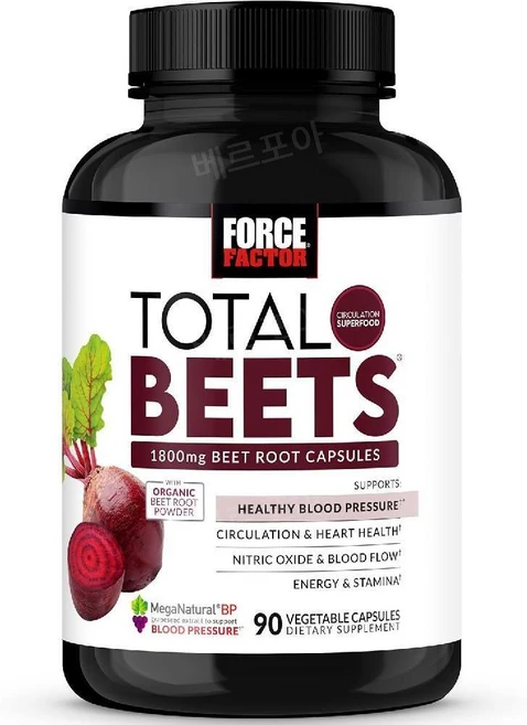 포스팩터 토탈 비트 뿌리 Beets 90캡슐, 1개, 90정 - 쿠팡