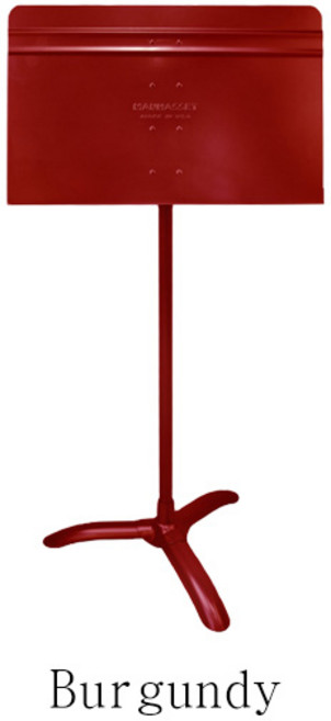 맨하셋 만하셋 심포니 컬러 보면대 악보대, 버건디, 1개