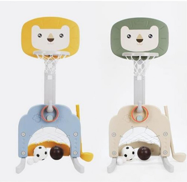 집에서놀기 남자아이선물 미니 농구골대 육아필수템 아기놀이터 가정용, 멀티플농구대 그린