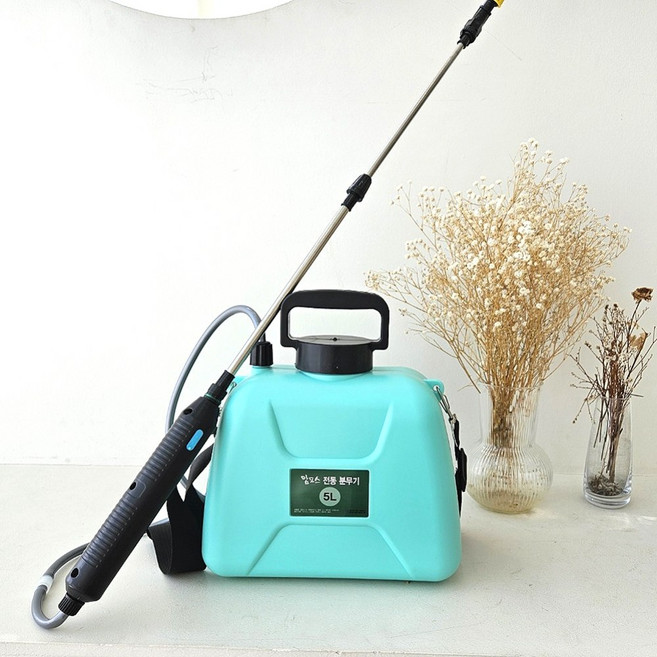 [국내]최고급 전동 충전식 분무기 + 농사친구 작업장갑 세트, 1개, 1개