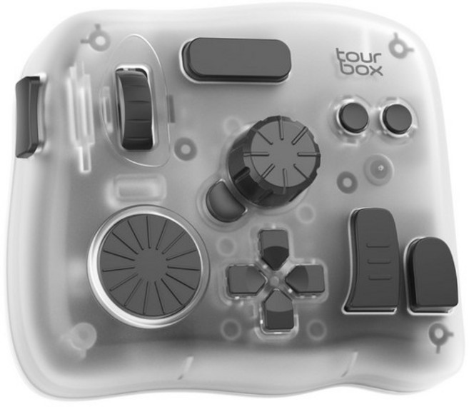 TourBox Elite Plus iPad Bluetooth Procreate Clip Studio Paint Lightroom DaVinci Resolve Photoshop, 이미지참조, 1개