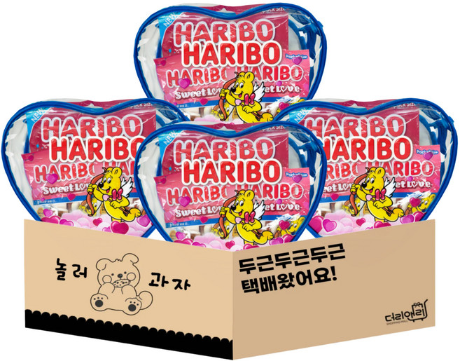 하리보 화이트데이 기념일 선물 세트, 4개