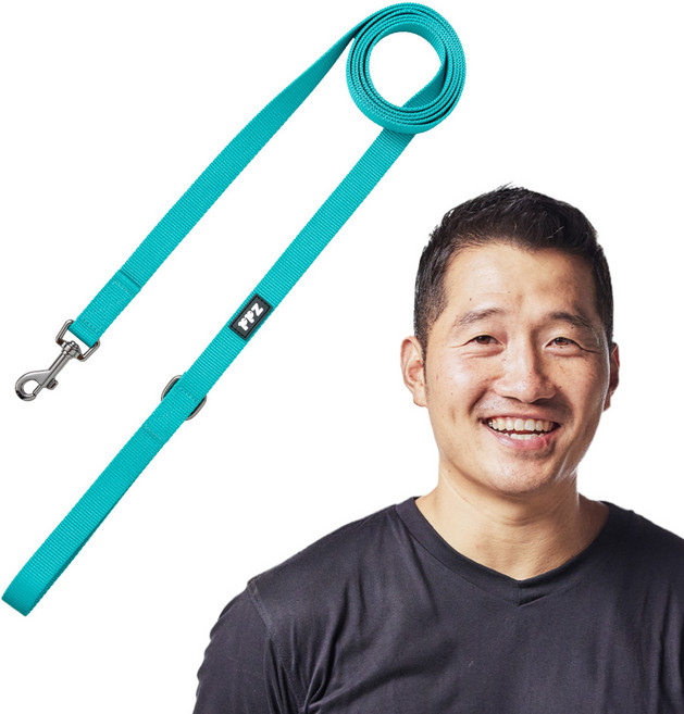 강형욱 추천 퍼피즈 어드벤처 리드줄 강아지 산책줄, 1개, 오션