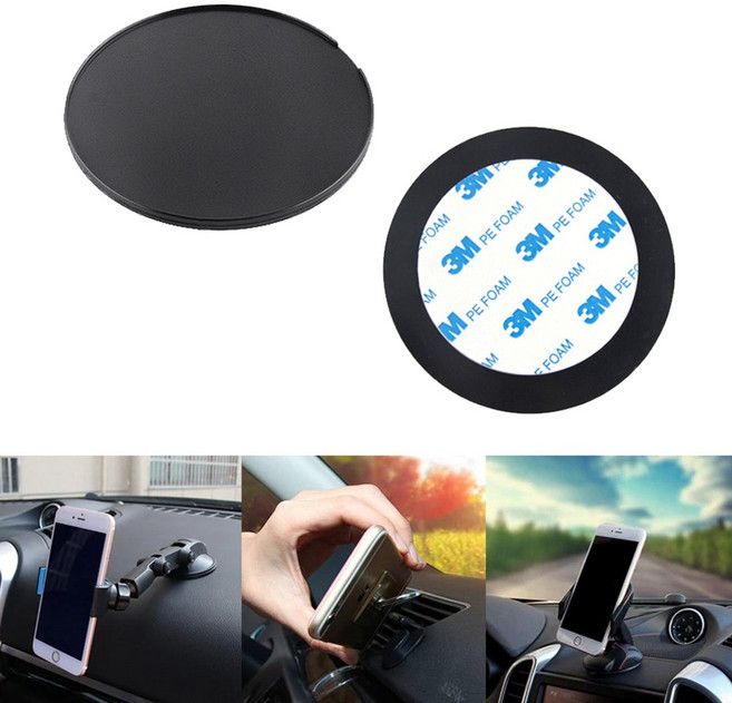 차량용 휴대폰 네비게이션 흡착 거치대 석션컵 스탠드 흡착구 보조판, 본상품선택, 1개