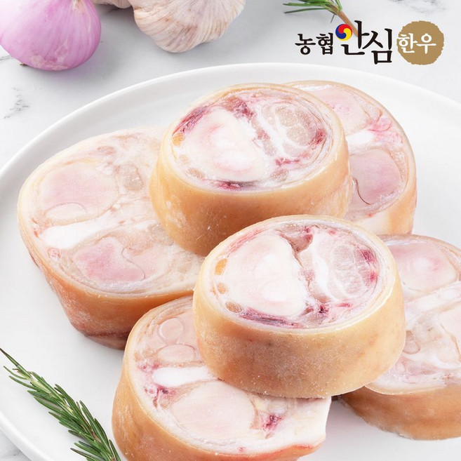 농협안심한우 국내산 한우 우족 보신용, 1개, 2kg