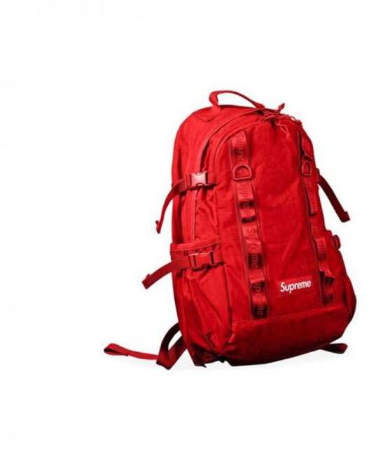 슈프림 백팩 '다크 레드' 131473, ONE SIZE