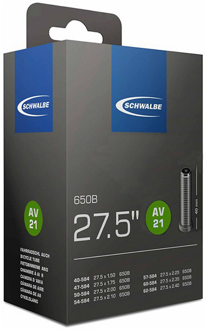 슈발베 AV21 자전거 27.5인치 튜브 (슈레더), 1개