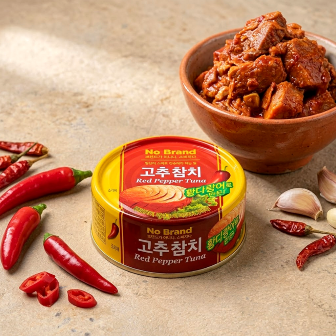 노브랜드 고추 참치 150g x 4개