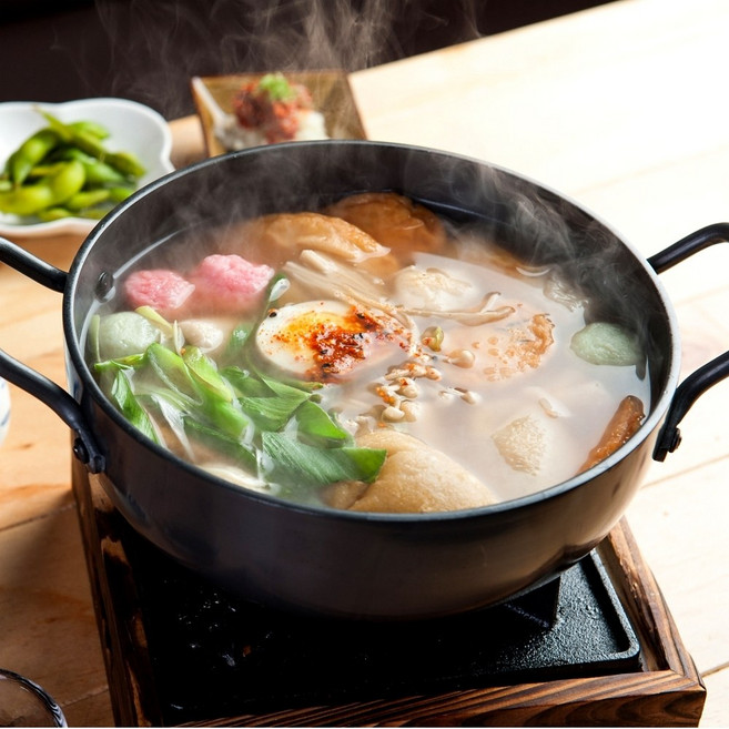 즉석 오뎅탕 430g 냄비 어묵전골 캠핑 세트 육수 꼬지 일본 가마보꼬 업소용 어묵 꼬지 꼬치 오뎅전골 명품오뎅 오뎅국 어묵국, 제대로 만든 명품 어묵탕 5팩, 5개