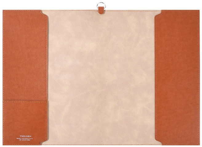 톤랜드 가죽 베이직 북커버, 1개, 브라운 2사이즈