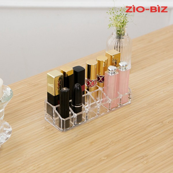 지오비즈 립스틱 정리함 12구, 1개, 투명