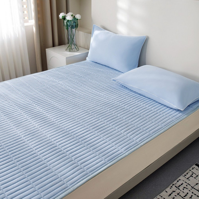 아누베오 여름용 하이퍼쿨링 쿨매트 + 냉감 베개커버 세트