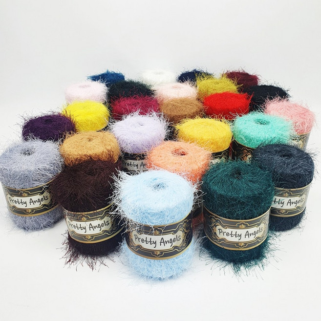 니트펫 / 프리티 엔젤(Pretty Angels) /솔잎사 날개사 부드러운 실 특수실 / 10 + 1 행사 - 구매 금액대별 사은품 증정, 112. 옐로우망고, 1개
