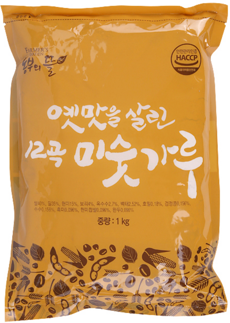 농부의뜰 12곡 미숫가루, 1kg, 14개