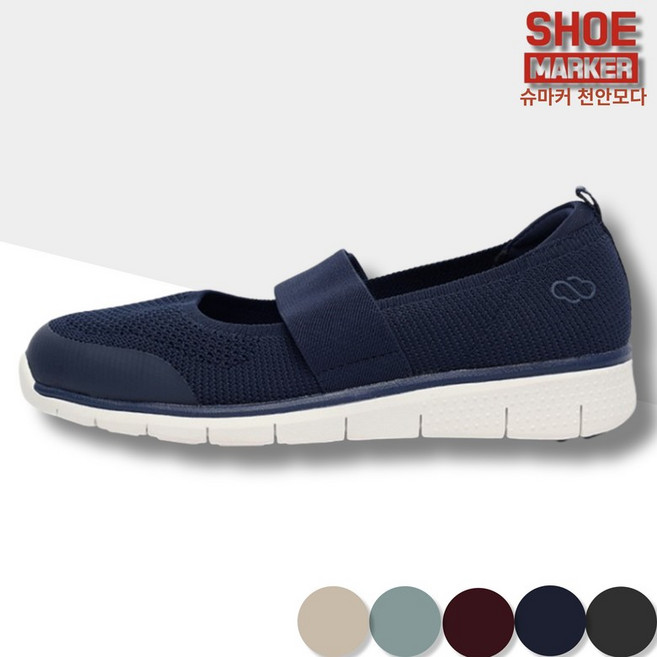 슈마커 슈마커 클라우드제로 메리클라우드4 토캡 메리 제인 여성 슬립온 CZ24100 DG_CA