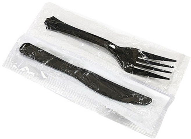 일회용나이프세트 일회용포크세트 포크나이프세트, 1세트, 1000개