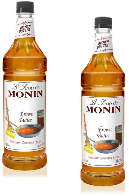 모닌 브라운 버터 시럽 Monin Brown Butter Syrup, 2개, 1L