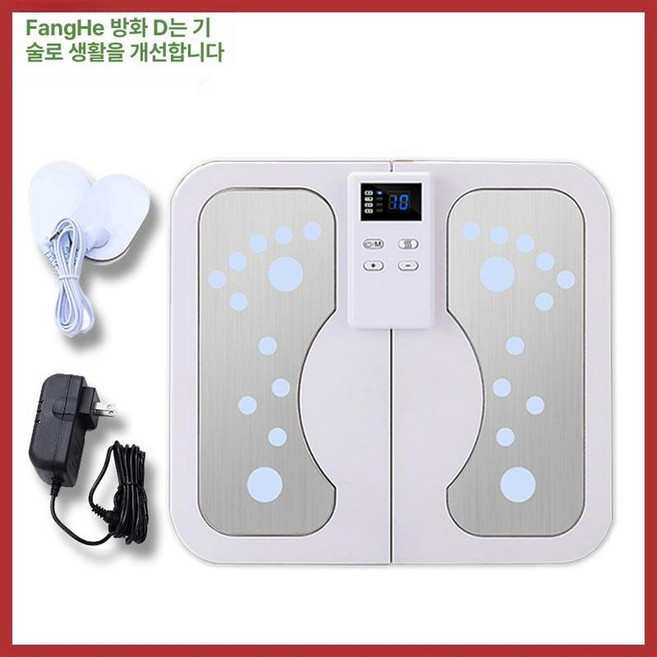 발바닥 EMS 마사지기 스마트 전기 다리 발마사지, 완전세트 영어 D, 기본 모델명/품번