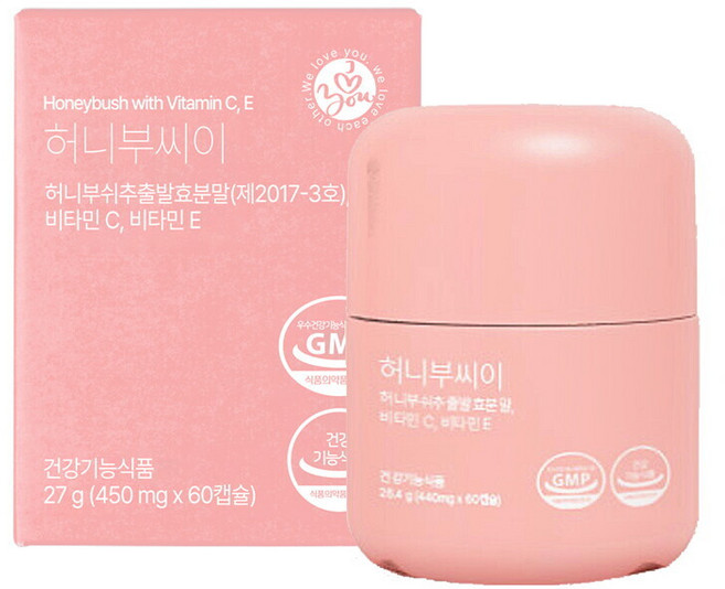 옹쌔므옹땜 허니부씨이 60캡슐 (월), 1개, 0.7729394298556034