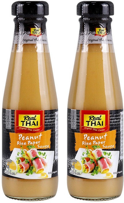 리얼타이 피넛소스, 185ml, 2개