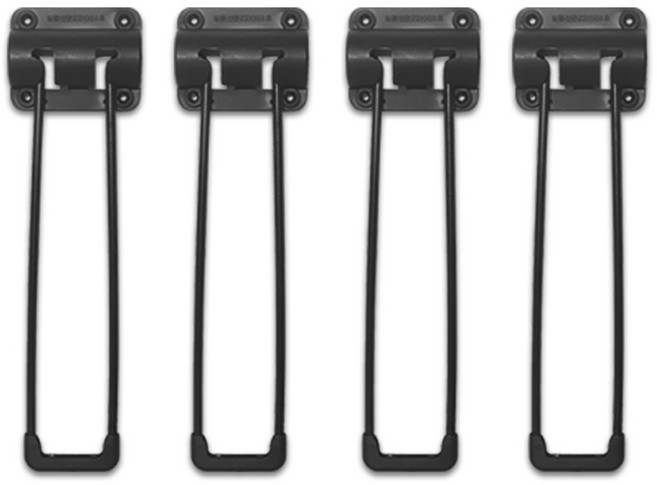 가온스토어 접이식 철다리 밥상다리 책상 교자상 상다리 코팅, 블랙