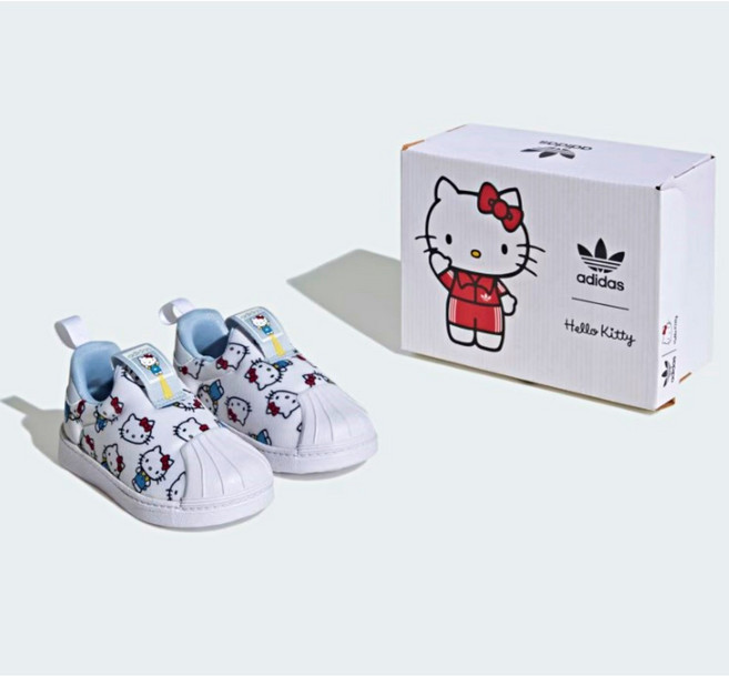 아디다스 X HELLO KITTY 슈퍼스타 360 운동화 KIDS IF7019 어린이운동화 아동화 키즈신발