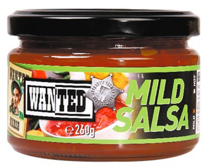 WANTED 經典風味 溫和莎莎醬 260g, 1個, 莎莎醬 原味 2027.03.31, 250ml