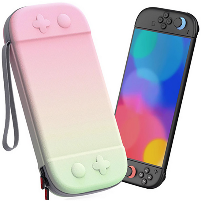 나블리박스 닌텐도 스위치2 게임기 케이스 슬림핏 수납가방 휴대용 파우치 하드 케이스, 체리블라썸, 1개, STARTRC-01