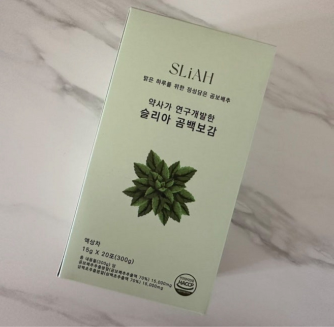 [정품] 슬리아 곰백보감 15g 20포, 2개