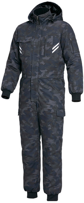 지벤 ZB-S2396 ZB2396 스즈끼 작업복 겨울스즈끼 정비복 방수스즈끼 패딩충전재 상하일체형