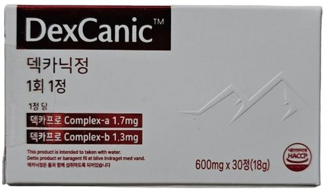 덱카닉정 덱카프로 모로오렌지, 1개