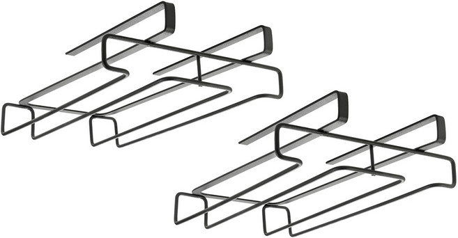 메탈텍스 키친언더 와인잔 홀더 2P, 2개