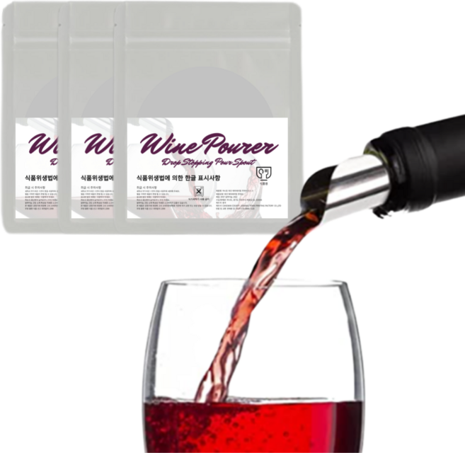 와인 푸어러 드롭스토퍼 디스크 식약처 인증 10장 3팩, 3세트