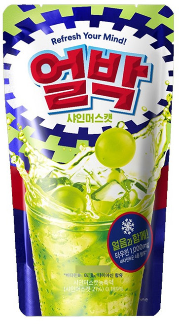 동아제약 얼려먹는 박카스 얼박 샤인머스캣맛, 210ml, 5개