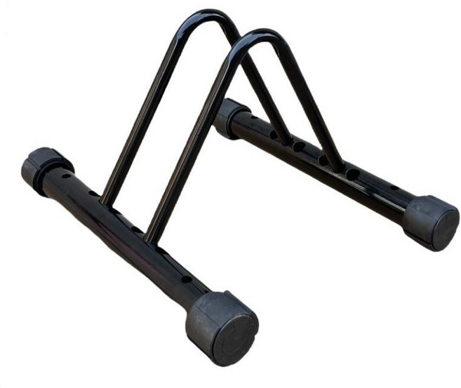 HZDMJ 자전거 주차대 실내 거치대 소형 스탠드 보관대 받침대 고정 폭 조절, 1개, 블랙