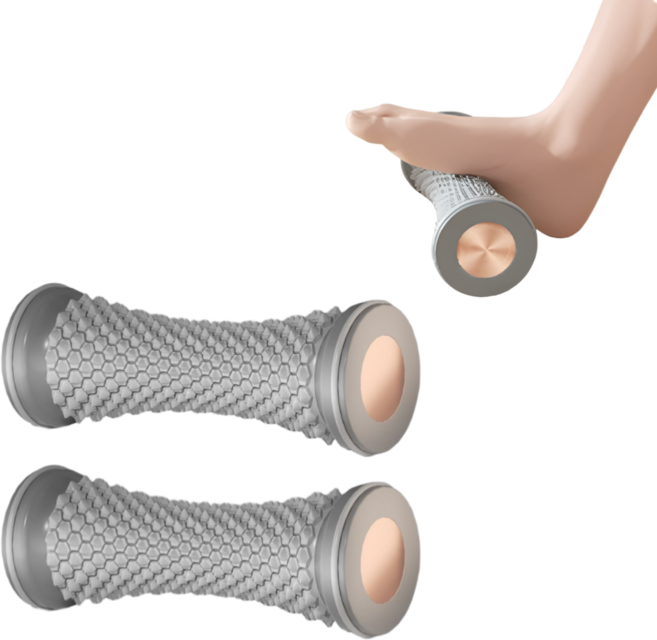 담다 1+1 발 피로회복 족저근막염회복 발마사지, 그레이(KD224)1+1, 1세트