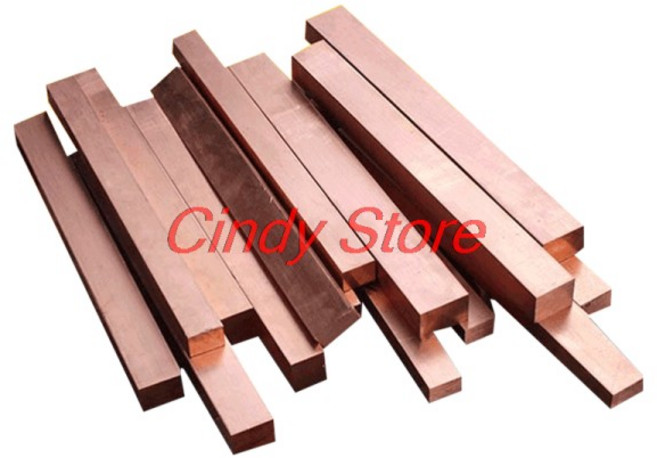 구리 큐브 블록 바 스퀘어 로드 플레이트 시트 DIY 리벳 재료 건축 재료 1 개, 02 20x20x20mm