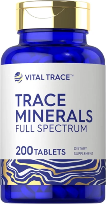 칼라일 미량 미네랄 풀스펙트럼 200정 Trace Minerals, 칼라일 트레이스 미네랄 풀 스펙트럼 타블렛 200정, 1개 - 쿠팡