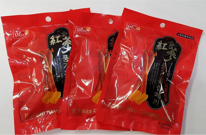 풍기홍삼제리 홍삼농축액 0.35% 함유 100g 3봉지