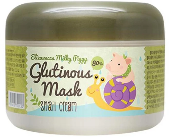 엘리자베카 밀키피기 글루타너스 마스크 80 스네일 크림, 100g, 1개 - 쿠팡