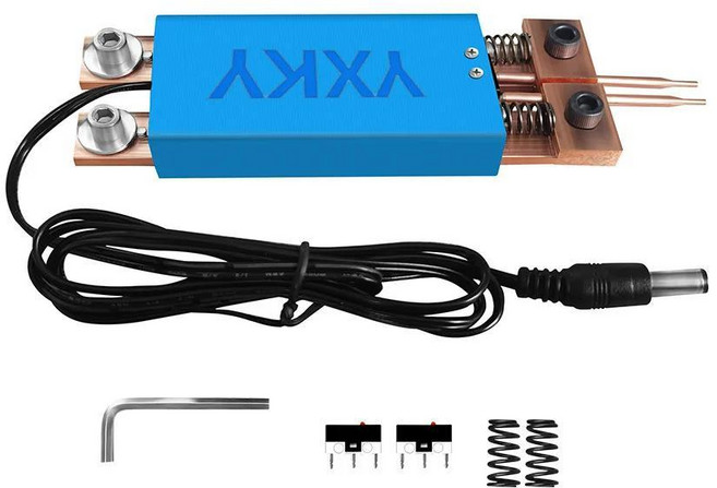 18650 휴대용 배터리 스폿 용접기 자동 트리거 통합 펜 용접 DIY 장비, [04]Blue, 1개