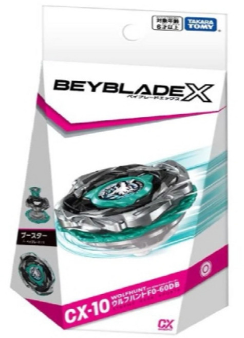 TOMICA 戰鬥陀螺 B152 B153 B156 B172 B180 B181 B182 B184, 1個, CX-10銀狼狩