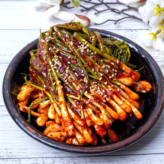 [재구매율1위] 전라도 여수 파김치 국내산 100% 전통제조 알싸한 명품 김치 디아머스, 1개, 2kg